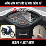 PPF mặt đồng hồ Honda Wave Alpha 2017 - 2021