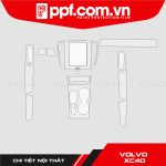 PPF nội thất Volvo XC40 - Ảnh 3